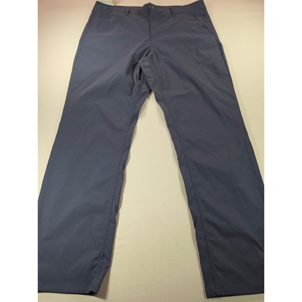 Weatherproof Vintage Mens Tech Pant Blue Water Repellent Stretch 36x30 1481791
